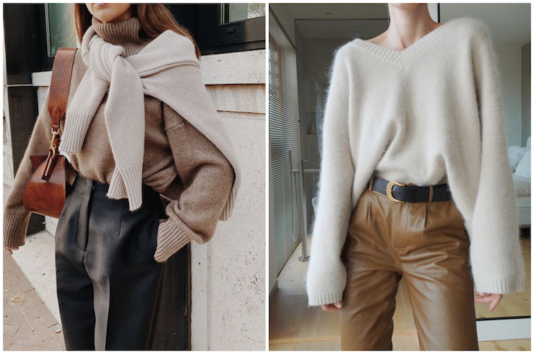 Kašmírové svetry